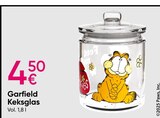 Keksglas von Garfield im aktuellen PEPCO Prospekt für 4,50 €