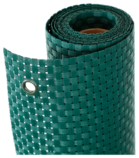 Brise-vue tressé vert