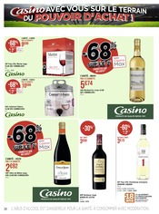Promotion Merlot dans le prospectus Géant Casino, valable du 23/01/2023 au 05/02/2023 Promo Merlot dans le catalogue Géant Casino du moment à la page 30