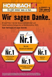 Hornbach Prospekt für Kamp-Lintfort: "Wir sagen Danke.", 34 Seiten, 01.10.2025 - 29.10.2025