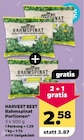 Rahmspinat Portionen von HARVEST BEST für 1,29 € bei Netto mit dem Scottie im Angebot Rahmspinat Portionen von HARVEST BEST im aktuellen Netto mit dem Scottie Prospekt