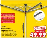Aktuelle Wäscheständer Angebote bei Kaufland in Stuttgart Aktuelles Wäschespinne »SUN-RISE 40 M« Angebot bei Kaufland in Stuttgart ab 49,99 €