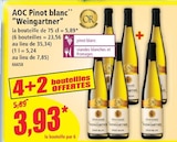 Norma Strasbourg - Promo AOC Pinot blanc Promo AOC Pinot blanc à 3,93 € dans le catalogue Norma à Strasbourg