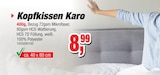 Aktuelles Kopfkissen Karo Angebot bei Die Möbelfundgrube in Trier ab 8,99 €