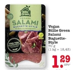 Vegan Salami Baguette-Style Angebote von Billie Green bei E center Offenbach für 1,29 €