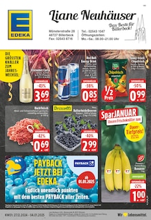 Aktueller EDEKA Prospekt "Aktuelle Angebote" Seite 1 von 24 Seiten