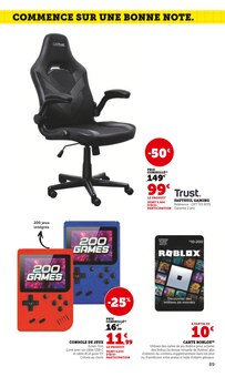Promotion Carte Micro Sd dans le prospectus Hyper U, valable du 12/08/2025 au 07/09/2025 Promo Carte Micro Sd dans le catalogue Hyper U du moment à la page 89