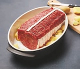 Viande bovine rôti de rumsteck Wagyu en promo chez Super U Auxerre à 34,99 €