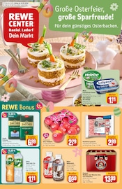 Erdbeeren im REWE Prospekt in Bensheim Aktueller REWE Prospekt mit Erdbeeren, "Dein Markt", Seite 1