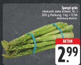 EDEKA Neukirchen - Spargel grün Angebot im Prospekt Spargel grün bei EDEKA im Neukirchen Prospekt für 2,99 €