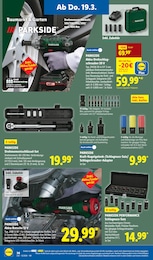 Werkzeug Angebot im aktuellen Lidl Prospekt auf Seite 58