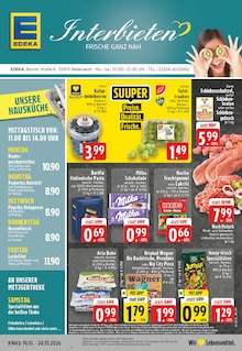 Aktueller EDEKA Prospekt (Weilerswist) EDEKA Prospekt "Aktuelle Angebote" mit Seiten (Weilerswist)