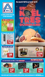 Catalogue Discount Alimentaire Aldi en cours à Villeneuve-lès-Béziers et alentours, "UN NOËL TRÈS GOURMAND", 28 pages, 10/12/2024 - 16/12/2024