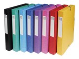 Exacompta Exabox - Boîte de classement en carte lustrée - dos 40 mm - disponible dans différentes couleurs - Exacompta en promo chez Bureau Vallée Reims à 5,49 €