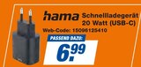 Schnellladegerät im Angebot bei expert in Konstanz Schnellladegerät Angebote von hama bei expert Konstanz für 6,99 €