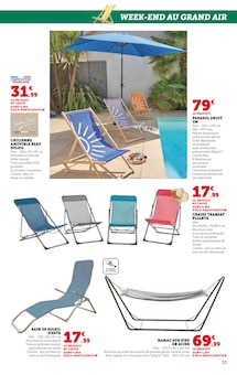 Promo Chaise dans le catalogue Super U du moment à la page 15