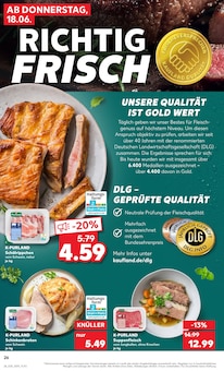 Fleisch im aktuellen Kaufland Prospekt (Magdeburg) Fleisch im Kaufland Prospekt "Hier bin ich richtig" mit 56 Seiten (Magdeburg)