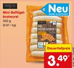 Mini Geflügelbratwurst von Barbecue im aktuellen Netto Marken-Discount Prospekt für 3,49 €