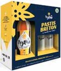 Coffret Pastis Breton + 2 verres - Ty Jaune - Intermarché à Le Mans Coffret Pastis Breton + 2 verres - Ty Jaune en promo chez Intermarché Le Mans à 27,90 €