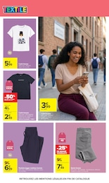 Prix et réduction Jogging Homme dans le prospectus Carrefour en cours Offre Jogging Homme dans le catalogue Carrefour du moment à la page 43