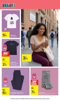 Promotion Jean Femme dans le prospectus Carrefour, valable du 28/07/2026 au 10/08/2026 Promo Jean Femme dans le catalogue Carrefour du moment à la page 43