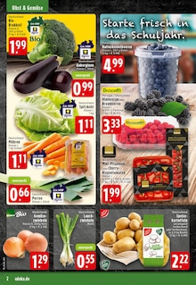 EDEKA Prospekt der Woche "Aktuelle Angebote" Seite 2, 24.08.2026 bis 29.08.2026 für Recke Aktueller EDEKA Prospekt "Aktuelle Angebote" Seite 2 von 24 Seiten für Recke