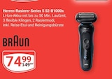 Aktuelles Herren-Rasierer Series 5 52-B1000s Angebot bei GLOBUS in Krefeld ab 74,99 €