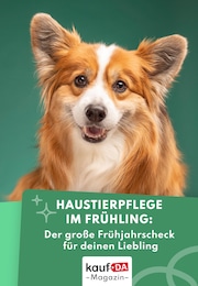 kaufDA Magazin Prospekt für Bodenheim mit 1 Seite kaufDA Magazin Prospekt für Bodenheim: "Haustier-Frühjahrscheck", 1 Seite, 15.02.2026 - 04.03.2026