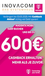 INOVACOM Prospekt für Wipperfürth: "Verlängert bis zum 03.03.2025: Mit Cashback Aktion richtig viel Geld sparen!", 8 Seiten, 02.01.2025 - 31.01.2025