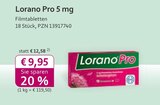 mea - meine apotheke - Lorano Pro 5 mg Angebot im Prospekt Lorano Pro 5 mg bei mea - meine apotheke im Prospekt "" für 9,95 €