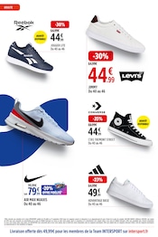 Chaussures Homme Angebote im Prospekt "ÊTRE MOINS CHER POUR LA RENTRÉE" von Intersport auf Seite 18