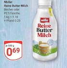 Reine Butter Milch im Angebot bei GLOBUS in Frechen Reine Butter Milch Angebote von Müller bei GLOBUS Frechen für 0,69 €