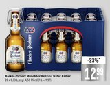 Münchner Hell Angebote von Hacker-Pschorr bei Marktkauf Neu-Ulm für 12,99 €