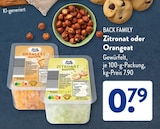 Zitronat im ALDI SÜD Prospekt Zitronat von Back Family im aktuellen ALDI SÜD Prospekt für 0,79 €