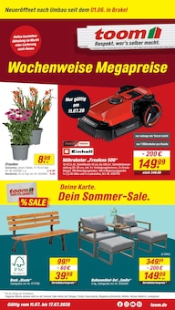 Aktueller toom Baumarkt Prospekt "Respekt, wer's selber macht." Aktueller toom Baumarkt Prospekt