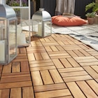 Promo Lot 4 dalles terrasse clipsable "lempa" à 6,99 € dans le catalogue Brico Dépôt à Vilhosc