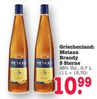 Brandy 5 Sterne Angebote von Metaxa bei E center Mainz für 10,99 €