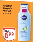 Pflegende After Sun im Angebot bei GLOBUS in Pirmasens Pflegende After Sun Angebote von Nivea Sun bei GLOBUS Pirmasens für 6,99 €