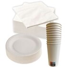 SUR TOUTE LA VAISSELLE À JETER BLANCHE : SERVIETTES, ASSIETTES ET GOBELETS - CARREFOUR HOME - Carrefour à Aulnay-sous-Bois SUR TOUTE LA VAISSELLE À JETER BLANCHE : SERVIETTES, ASSIETTES ET GOBELETS - CARREFOUR HOME en promo chez Carrefour Aulnay-sous-Bois
