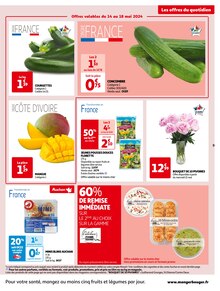 Promo Fleurs dans le catalogue Auchan Hypermarché du moment à la page 9