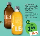 Bio-Limonade oder ChariTea Bio-Tee von LemonAid im aktuellen tegut Prospekt für 1,49 €