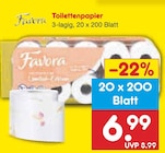 Toilettenpapier von Favora im aktuellen Netto Marken-Discount Prospekt für 6,99 €