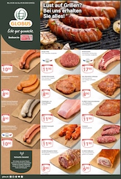 Bratwurst im GLOBUS Prospekt in Bochum Aktueller GLOBUS Prospekt mit Bratwurst, "Aktuelle Angebote", Seite 1