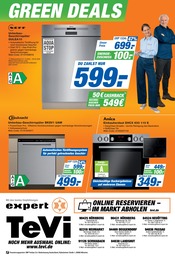 Geschirrspüler im expert TeVi Prospekt in Schwabach Aktueller expert TeVi Prospekt mit Geschirrspüler, "Top Angebote", Seite 12