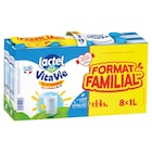 Lait Vitavie "Format Familial" - LACTEL en promo chez Carrefour Lait Vitavie "Format Familial" - LACTEL dans le catalogue Carrefour