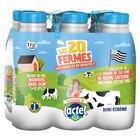 Lait U.H.T. demi-écrémé LES 20 FERMES - LACTEL en promo à 6,34 € chez Carrefour Market Lait U.H.T. demi-écrémé LES 20 FERMES - LACTEL dans le catalogue Carrefour Market