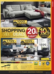 Aktueller BRAUN Möbel-Center Prospekt mit Hocker, "BRAUN SHOPPING WEEK", Seite 7