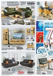 Couch im Ostermann Prospekt "75 Jahre Ostermann" mit 12 Seiten (Remscheid)
