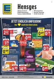 EDEKA Prospekt für Wassenberg mit 25 Seiten EDEKA Prospekt für Wassenberg: "Aktuelle Angebote", 25 Seiten, 15.06.2026 - 20.06.2026