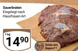 Aktuelles Sauerbraten Angebot bei GLOBUS in Erlangen ab 14,90 €